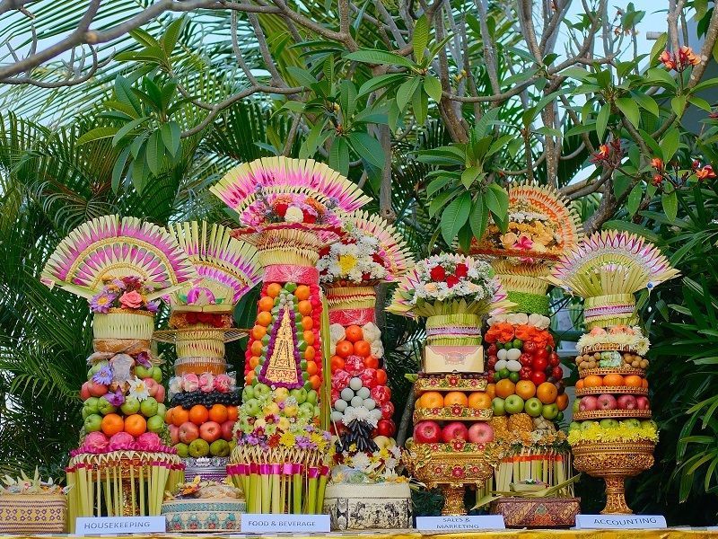 A Sacred Celebration of Balinese Heritage; Amadea's temple ceremony